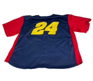 Vintage Jeff Gordon #24 Chase Authentics Baseball Jersey NASCAR Hendrick XXL